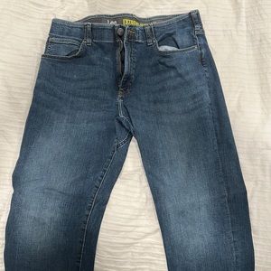 Lee Jeans - Straight Fit Tapered Leg - 38 waist x 32 Length - Extreme Motion